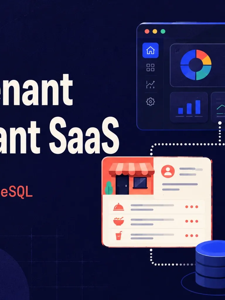 Multi-tenant restaurant SaaS architecture using Next.js and PostgreSQL